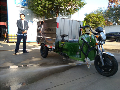 驚喜來襲！湖北程力600L電動三輪高壓清洗車，價格優惠，買到就是賺到，助力高效清洗與保潔